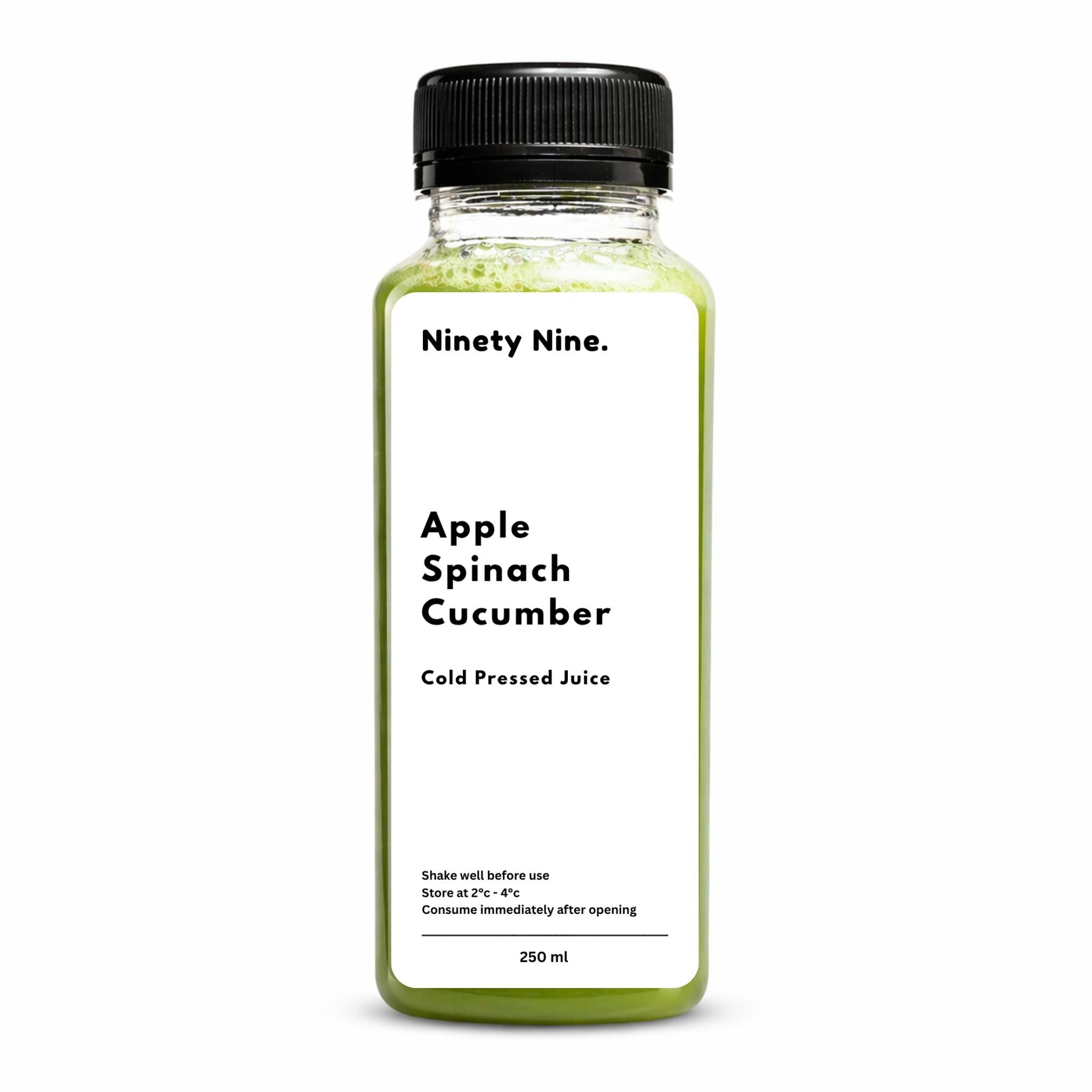 Apple Spinach & Cucumber - Cold Pressed Juice