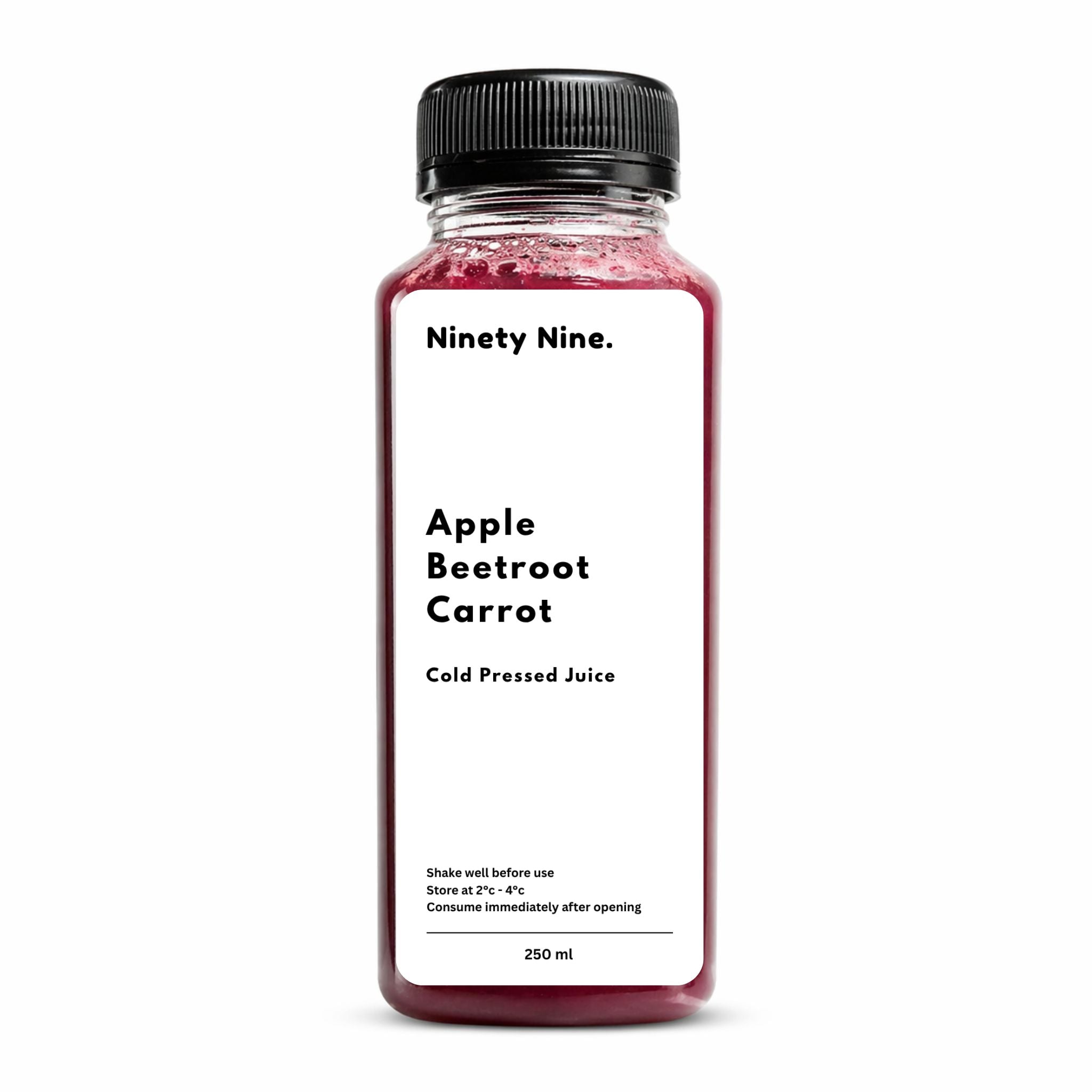 Apple, Beetroot & Carrot - Cold Pressed Juice