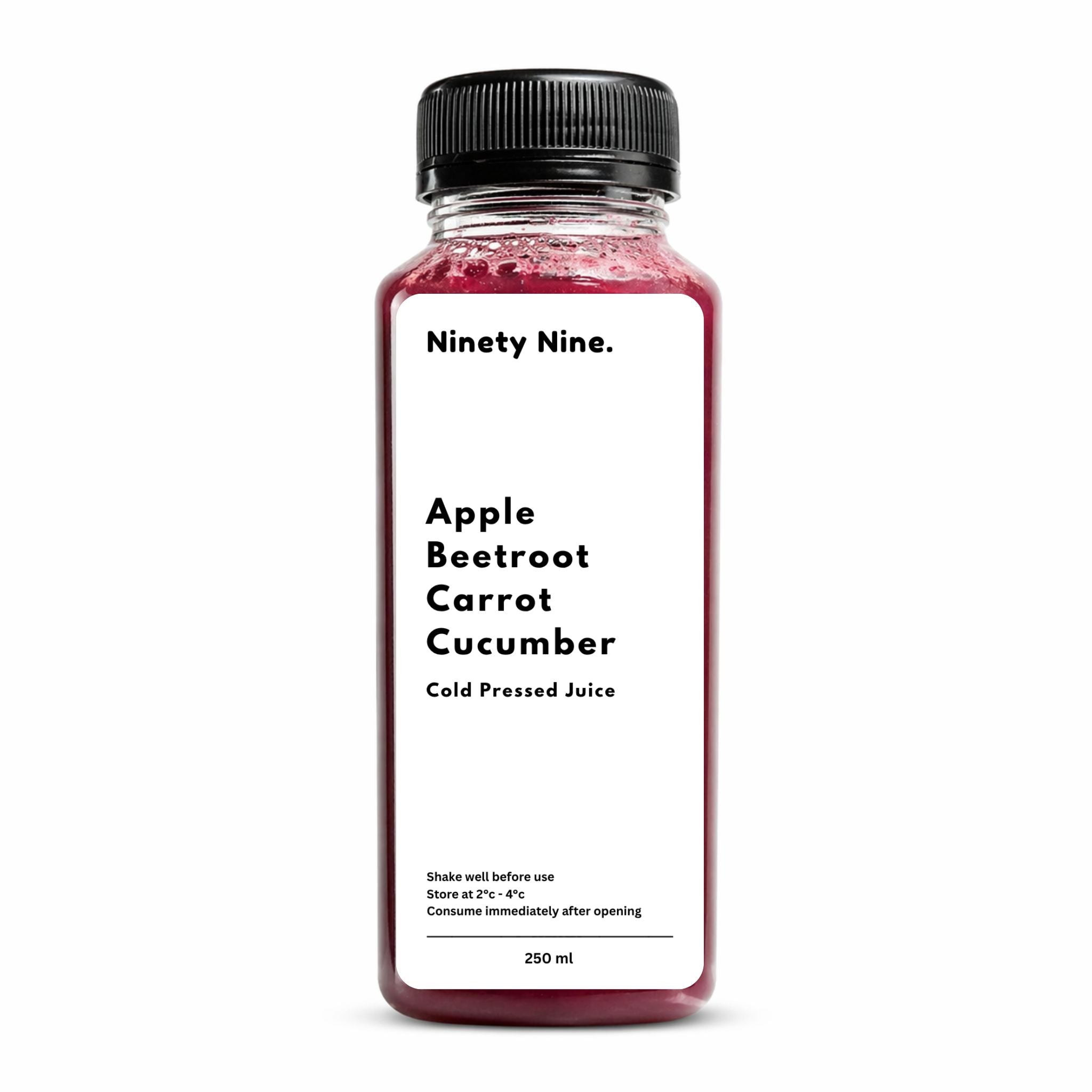 Apple, Beetroot, Carrot & Cucumber - Cold Press Juice